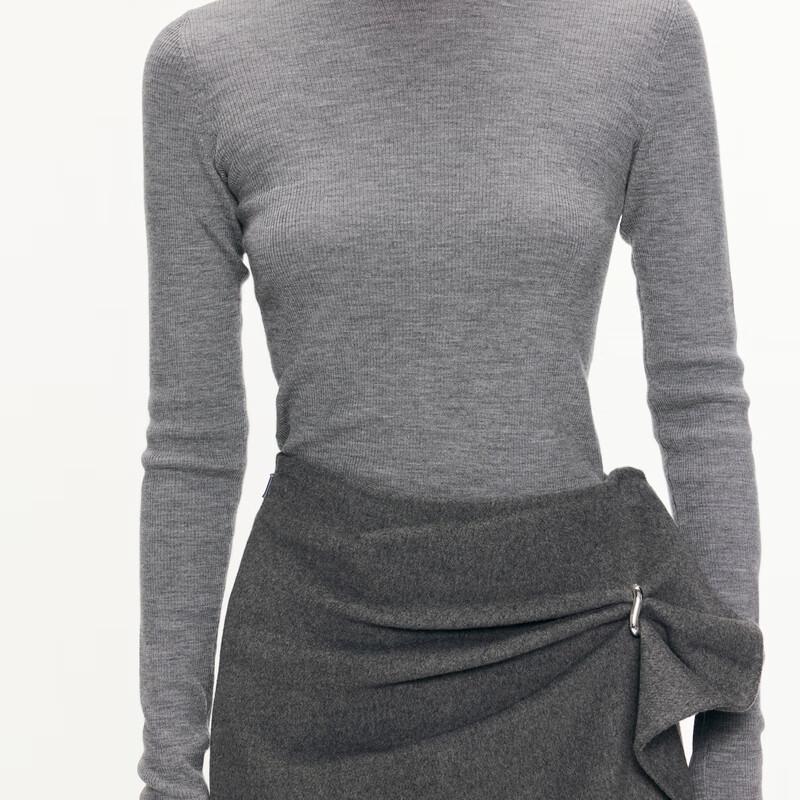 JNBY 2024 Winter Collection Turtleneck Wool Sweater