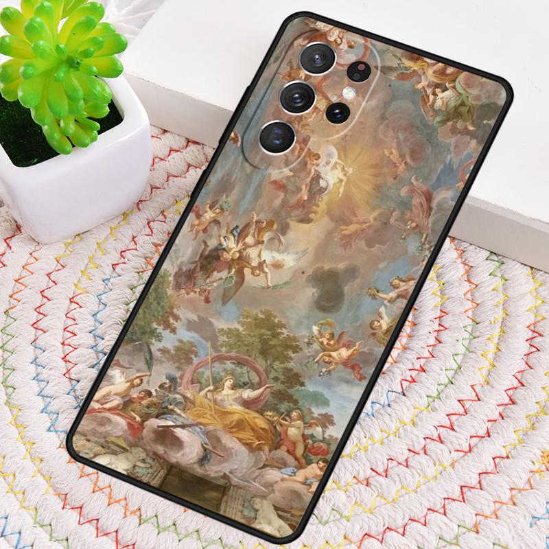 Renaissance art Painting print Phone Case For Samsung Galaxy note 10 pro S26 S25 S24 S23 S22 Ultra Plus S21 FE S20 Cover