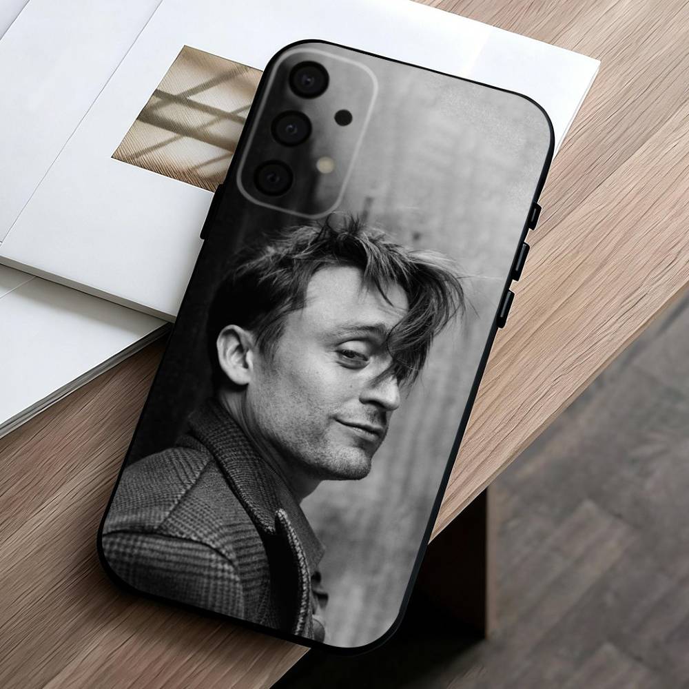 Funda de Teléfono Elegante del Actor K-Kieran C-Culkin Para Samsung Galaxy A73,A72,A71,A70,A53,A52,A51,Otros Cubierta Suave Negra