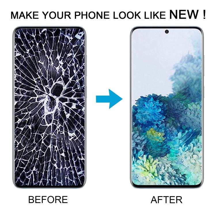 For Samsung Galaxy S20 5G SM-G981B TFT LCD Screen Digitizer Full Assembly with Frame (Grey)