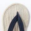 MUJI Room Sandals with Size S Natural and 76618553 Thongs, (Sizes 22-23.5cm), Navy,