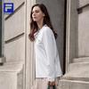 FILA Unisex Round Neck Moisture-Wicking Long Sleeve T-Shirt