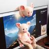 15/22Cm Kawaii Plush Toys Cute Piggy Simulation Animal Plush Stuffed Toy Doll Soft Animal Piggy Doll Bag Pendants Children Gifts