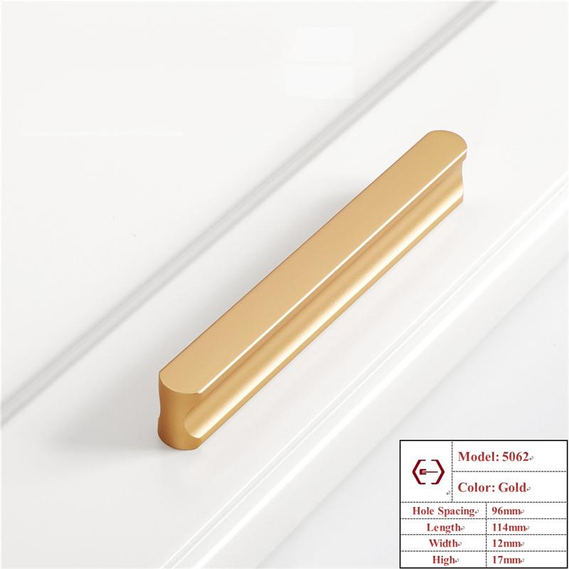 Hidden Furniture Handle Gold Black Gray Kitchen Cabinet Knob Wardrobe Drawer Pull Kitchen Extended Door Handle Accessories Knobs