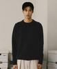 Le Dept Washable Raglan Round Pullover [Black]