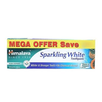 Herbals Sparkling White Zahnpasta, Mundpflege - 150 G (Packung mit 2)