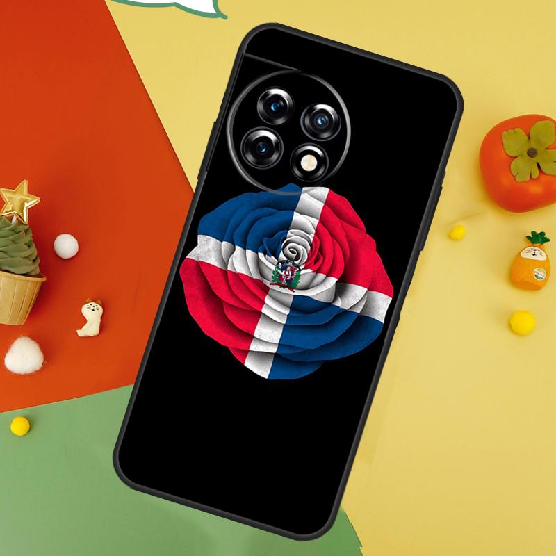Dominican Republic Flag Case For OnePlus 9 10 Pro 11 12 13 15 13T 13R 12R 10T 8T Nord 5 CE 2 3 4 Lite N20 N30 Cover