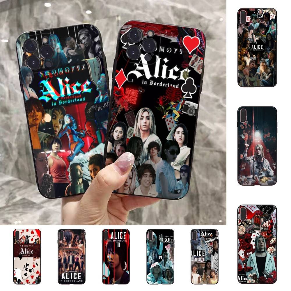 TV Alice In Borderland Movie Phone Case For IPhone 16 15 14 13 12 Mini 11 Pro XS Max X XR SE 6 7 8 Plus Soft Silicone Cover