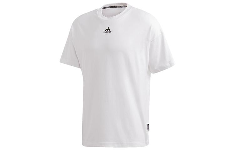 Adidas Drop Shoulder Sleeve T Shirt Men s White GC9057 XXL