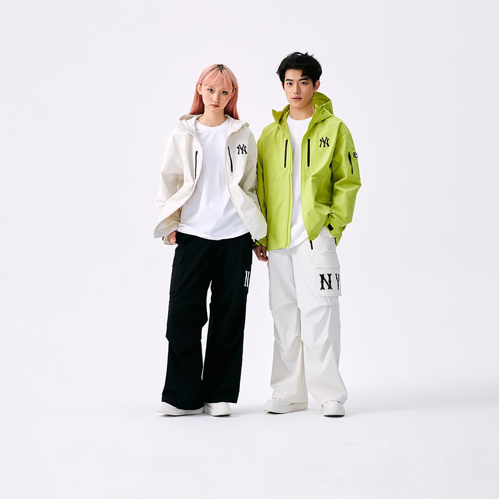 New MLB New York Yankees Basic Collection SS25 Casual Pants Women's Black 3FWPB0151-50BKS