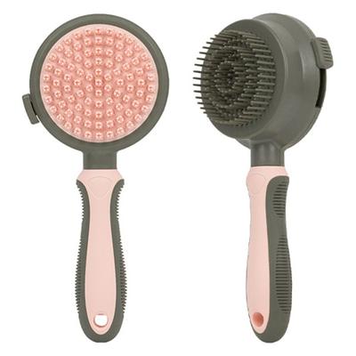 Bizel Pet doppelseitiger One-Touch-Bürsten-Massagekamm, koreanisches Haustiershampoo