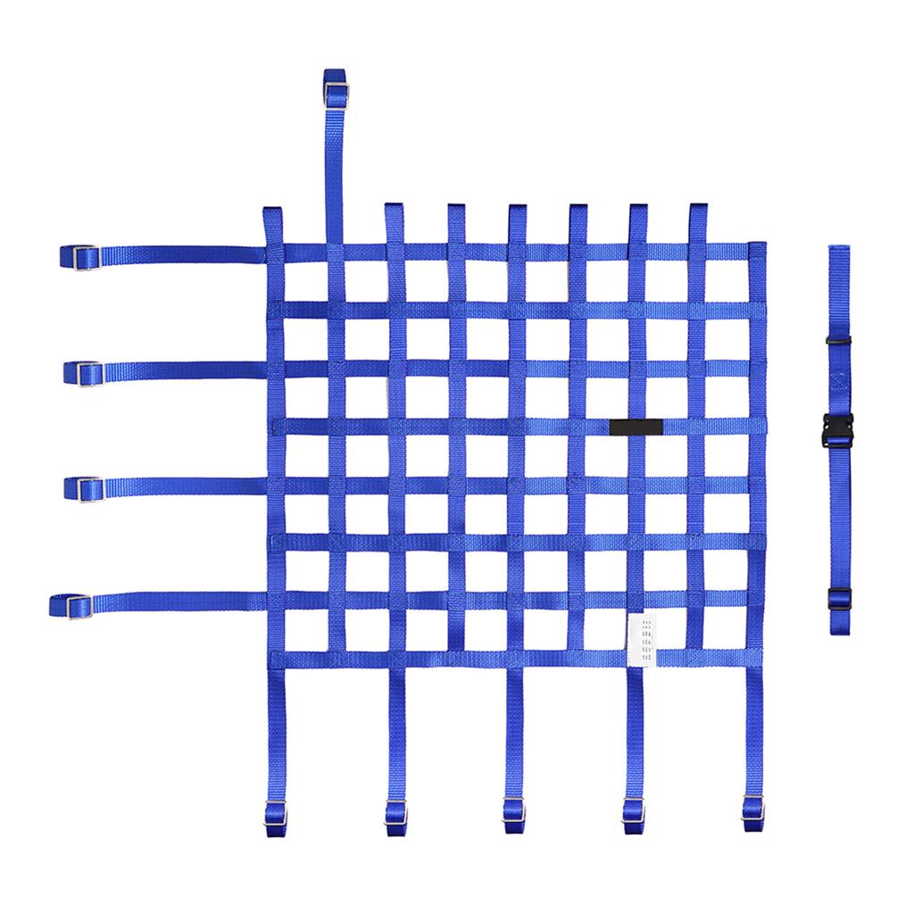 1PC Window Net Race Car Window Net Mounting Kit Ribbon Style 24Hx24W / 20Hx24W / 18Hx24W Car Accessories Black/Red/Blue