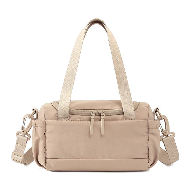 Large Capacity Shoulder Bag Solid Color Crossbody Bag