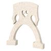 Barocke Cello-Brücke Naturgetrocknetes Ahornholz 4/4 Cello-Brücke Ersatzteile Saiteninstrumenten-Zubehör