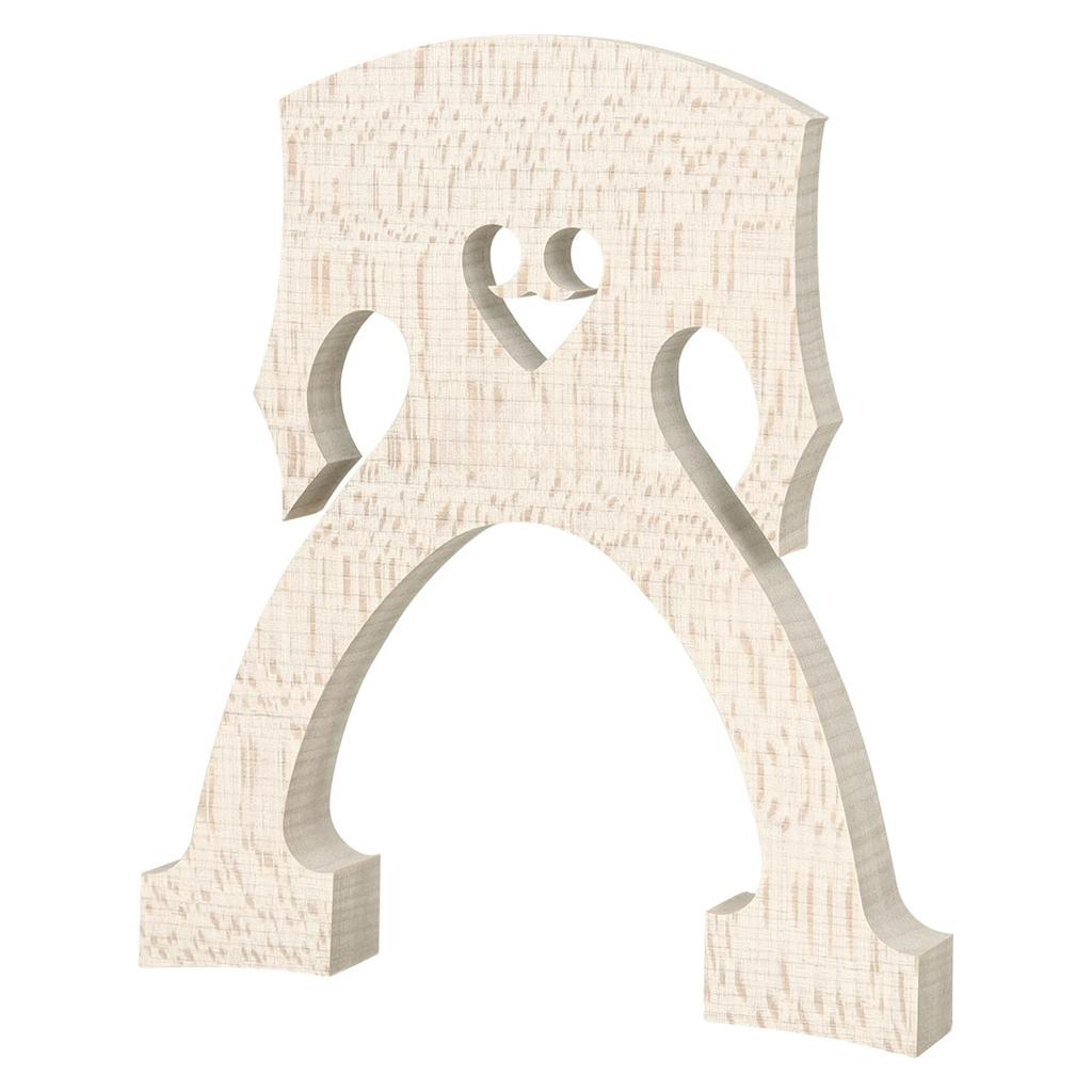 Barocke Cello-Brücke Naturgetrocknetes Ahornholz 4/4 Cello-Brücke Ersatzteile Saiteninstrumenten-Zubehör