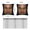 Kanye West Meme Square Pillow Covers Living Room Cushion Cover Creative Home Decoration Pillowcase 45*45