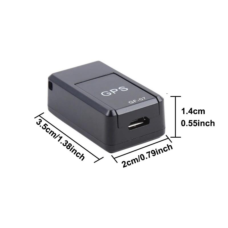 Mini GPS Tracker For Car/Kids/Elderly – Magnetic Adsorption, Real-Time Locator, Easy Install, Anti-Lost, Remote Monitor Portable