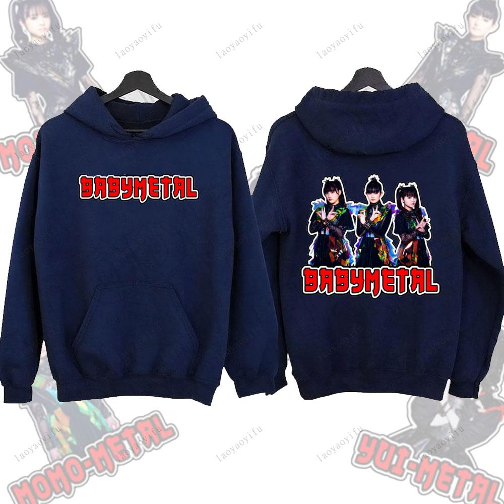 Babymetal Metal Galaxy Japan Death Metal Band Hoodies Herren Casual Hoodies Pullover Paar Streetwear Neue Herbst Winter Hoodies