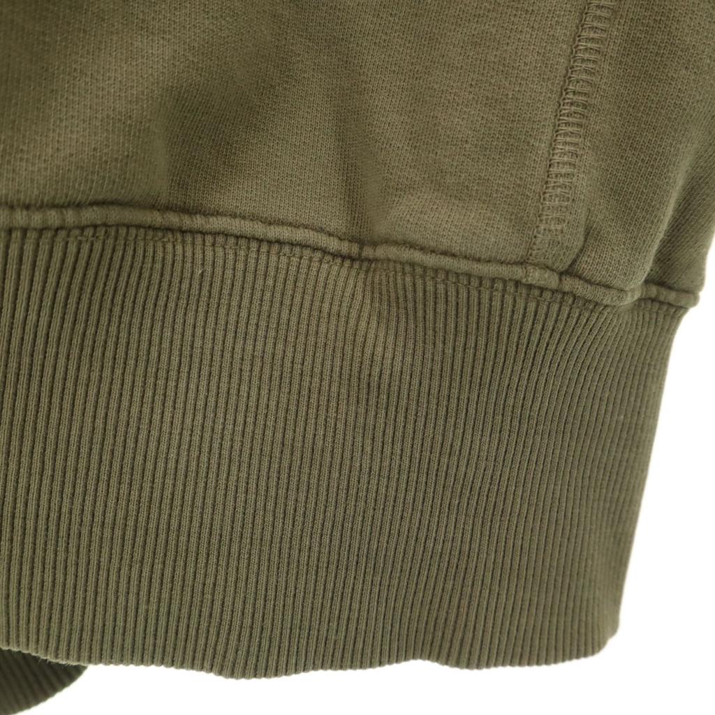 Napapijri Sweat Zip Jacket L Olive Men's Used