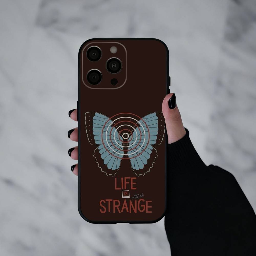 L-Life Is Strange Game Phone Case For iPhone 17pro, 16,15,14,13,12,11 X XR Plus,Others Soft Black Cover