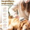 Push-button Type Cat Dog Dematting Comb Stainless Steel Pet Hair Remover Brush  Pet Accessories