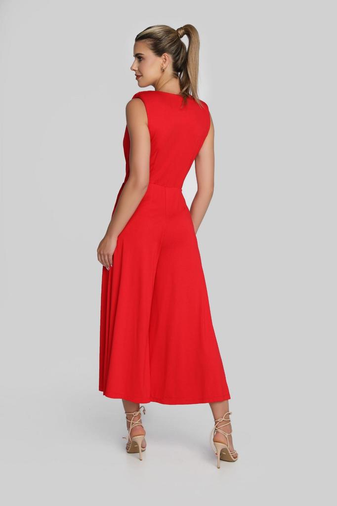 Candela Jumpsuit - Red L
