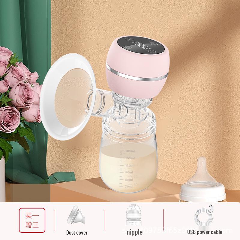 Smart Electric Breast Pump: All-in-One, Silent, Painless, Large Suction, Milk Collector & Postpartum Massager