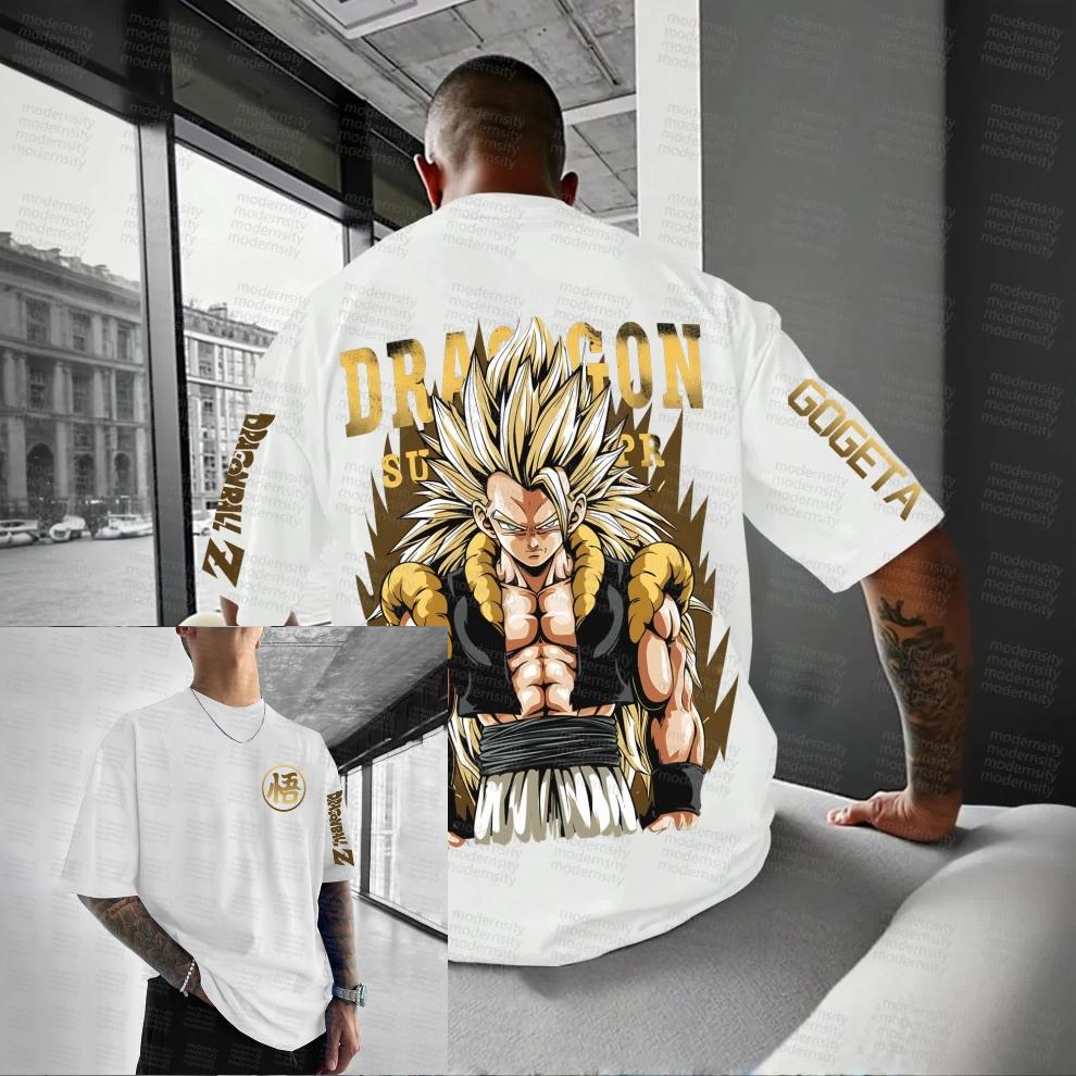 Summer New Y2k Dragon Ball Super Saiyan Graphic TShirts Man Oversized Women Cotton Short Sleeve Tee Casual Tops Harajuku Unisex