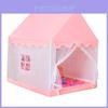 Castelo Rosa dos Sonhos Infantil Casa de Brincar Interna Casa de Princesa Casa de Jogos para Bebês Artefato para Dormir com Separação de Cama