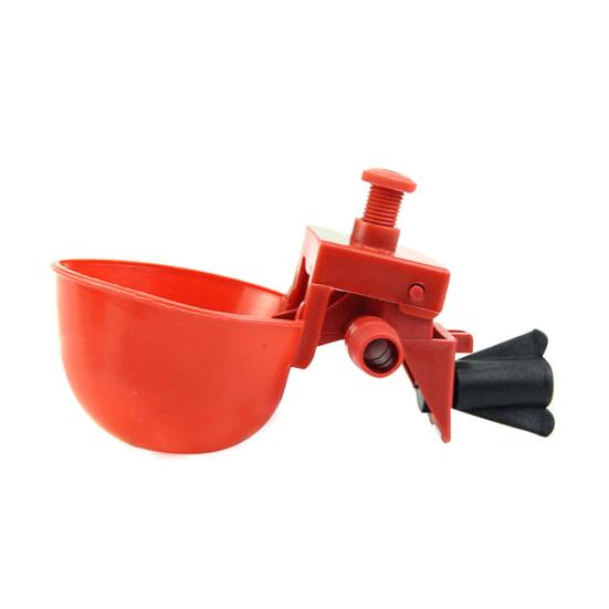 5 Pcs Poultry Feeding Water Drink Cup Drinker Bird Chicken Fowl Bowl