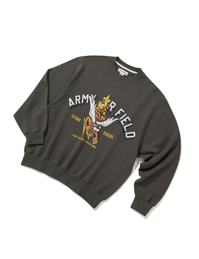 NAMERCLOTHING Flying Tiger Sweatshirts Charcoal