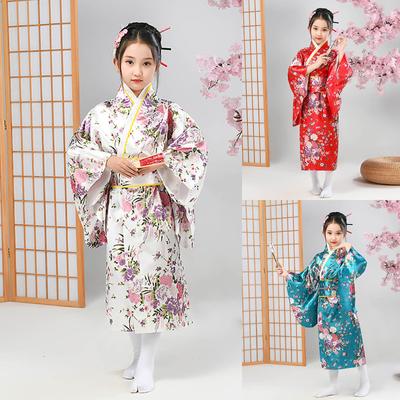 Batole Dětské Dětské Dívčí Oblečení Oblečení Kimono Župan Japonský tradiční kostým