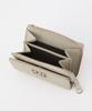 grain Monogram plate half wallet RUZ1051281A0001 Free Gray [Rashit] [Water leather]