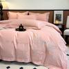 Waltz Brushed Embroidery Four-Piece Bedding Set