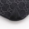 GUCCI Horsebit Slim Small Shoulder Shoulder Bag 774719 GG black denim Women Used