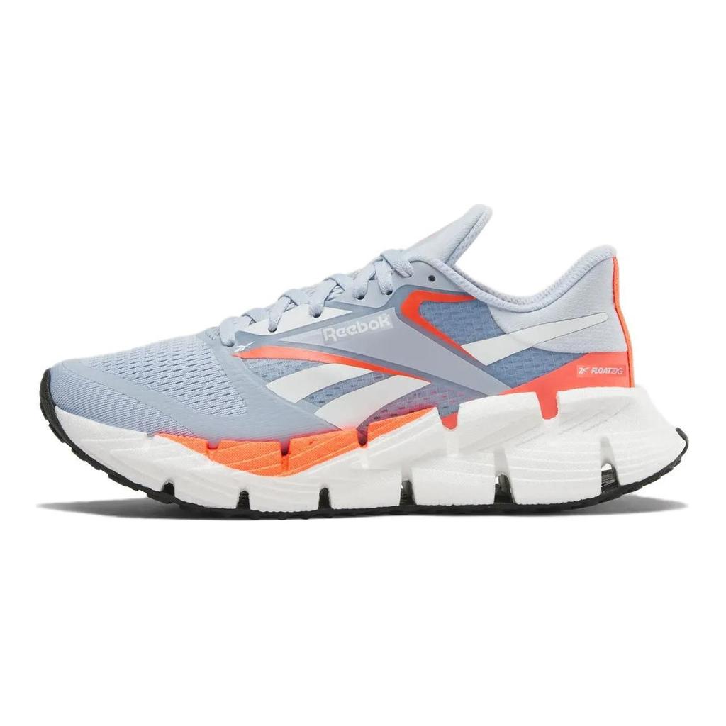 Reebok FloatZig 1 Pale Blue Orange Flare Women Sneakers Footwear-White 100206606