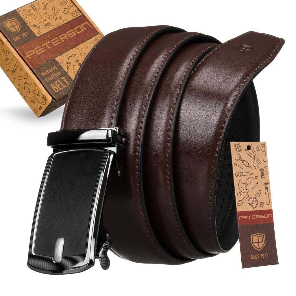 PU+leather strap 35 mm PTN AB35-105-02-PUL BROWN