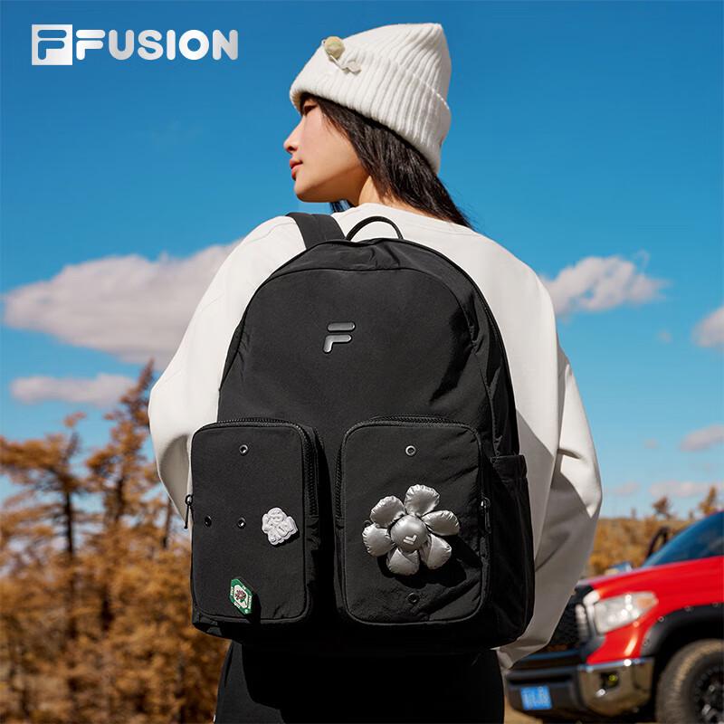 Женский модный рюкзак FILA FUSION XS чёрный