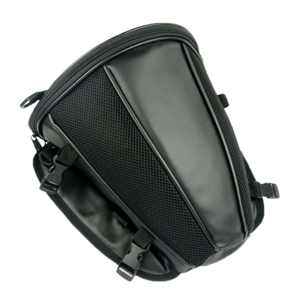 

Waterproof Motorcycle Tail Bag Durable Suspended Motorcycle Back Bag Riding чёрный