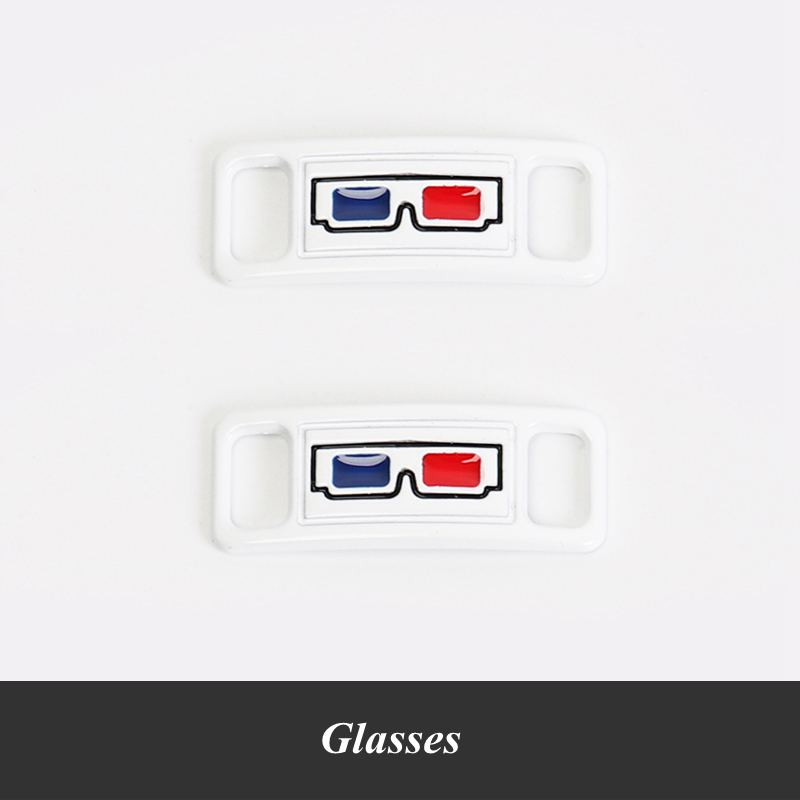 2pcs/pair Metal Shoelace Buckle for AF1 Sneakers DIY Lace Lock Accessories Shoelaces Buckle Kit for Customizable Sneaker Laces