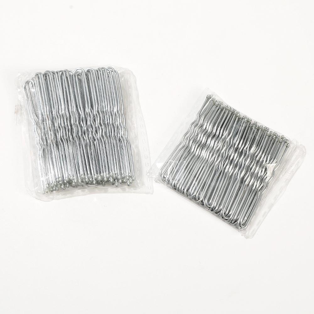 50Pcs New Solid Color Alloy Hair Sticks Hairpins Vintage Hair Clips Barrettes Bun Holder For Women Styling Tools