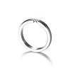 Engagement Ring for Women Stainless Steel Silver Color Gold Color Finger Girl Gift US Size 5 6 7 8 9 10