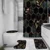 Translucent Waterproof & Mildew-Proof PEVA Shower Partition Curtain