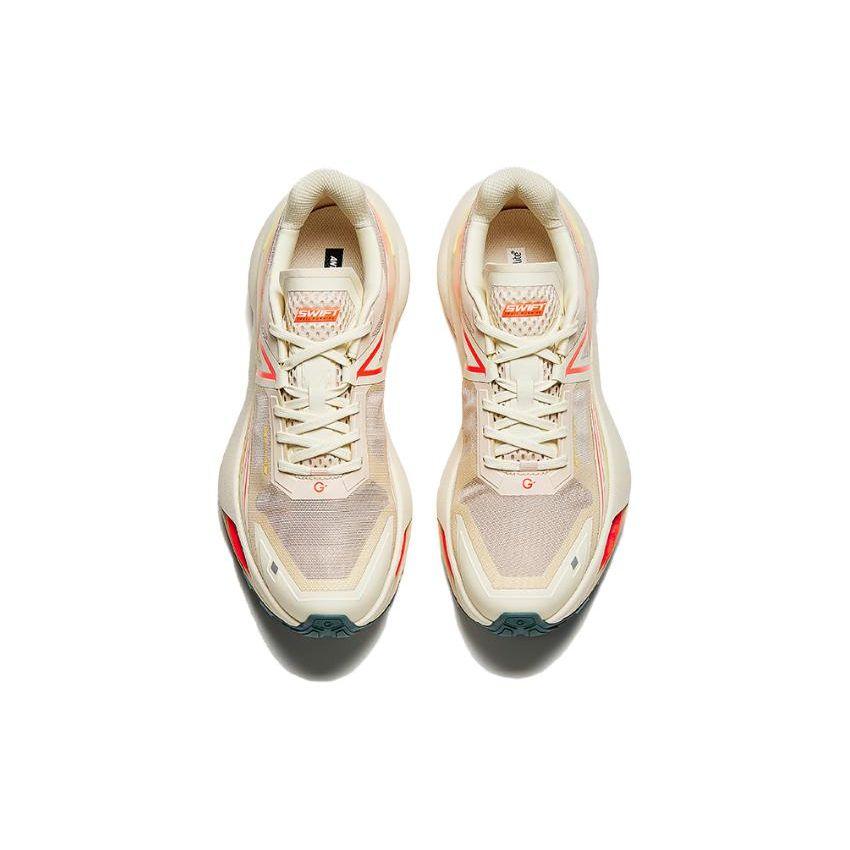 Anta Champion Series Comfortable Versatile Shock Absorbing Durable Low Top Running Shoes Men sneaker Light-Red 112426601A-1