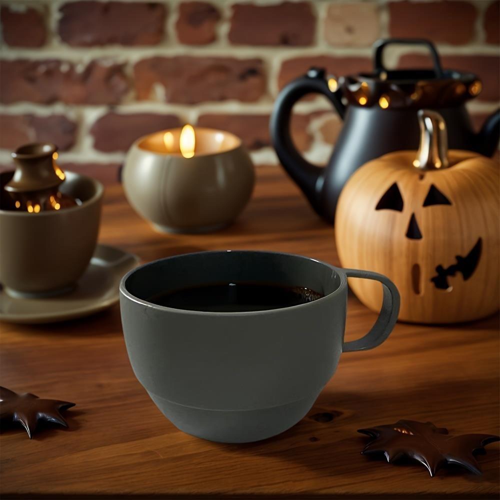 6 ks Kávové hrnky Kávové šálky 12oz Odolné Lehké Plastové Hrnky pro Domov Venkovní Piknik Kempování Narozeninový Dárek Stohovatelné Kávové Hrnky Plastový Šálek