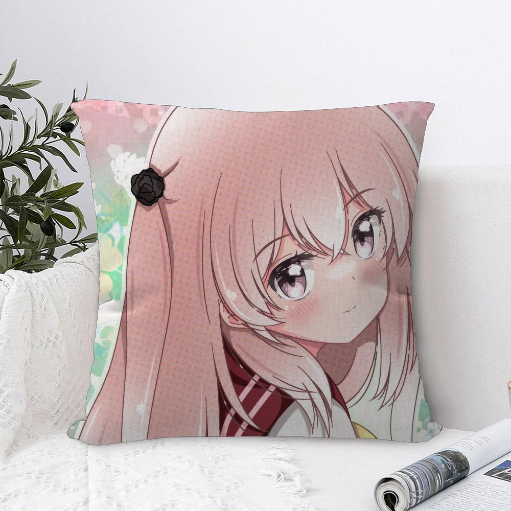 My Dress-Up Darling Marin Kitagawa Office Cushion Pillowcase Car Cushion Cover45X45CM Lumbar Pillowcase Sofa Pillowcover
