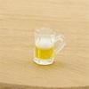 5Pcs Mini Beer Mugs Realistic Beautifully Small High Simulation Exquisite Decorative Compact 1/12 Dollhouse Miniature Cup Drinks Model Toy Scene Props