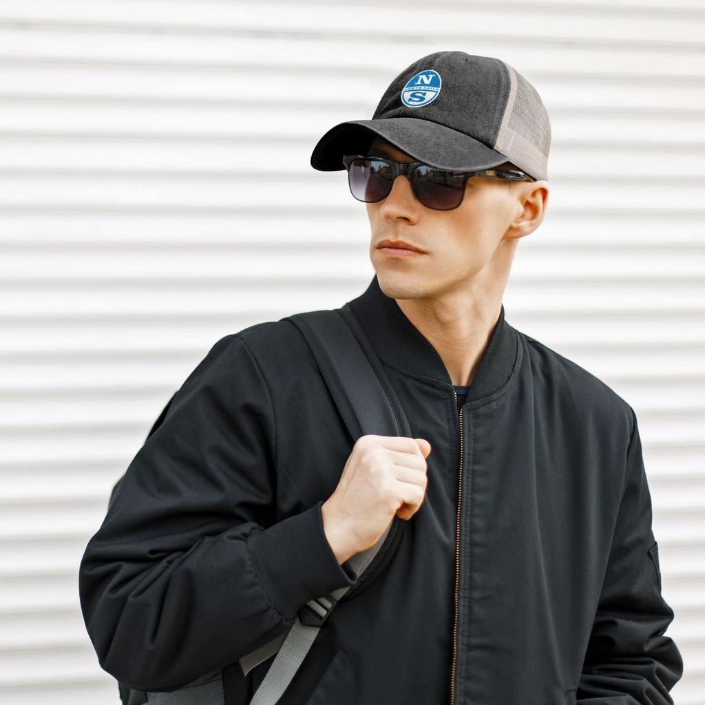 North Sails Logo Baseball Cap American Y2k Cool Trucker Hat Summer Unisex Women Outdoor Sports Snapback Cap