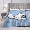 Simons Cartoon Cat Cats  Blanket Lightweight Thin Fleece Comfort Present  Throw Blankets Rug Piece
