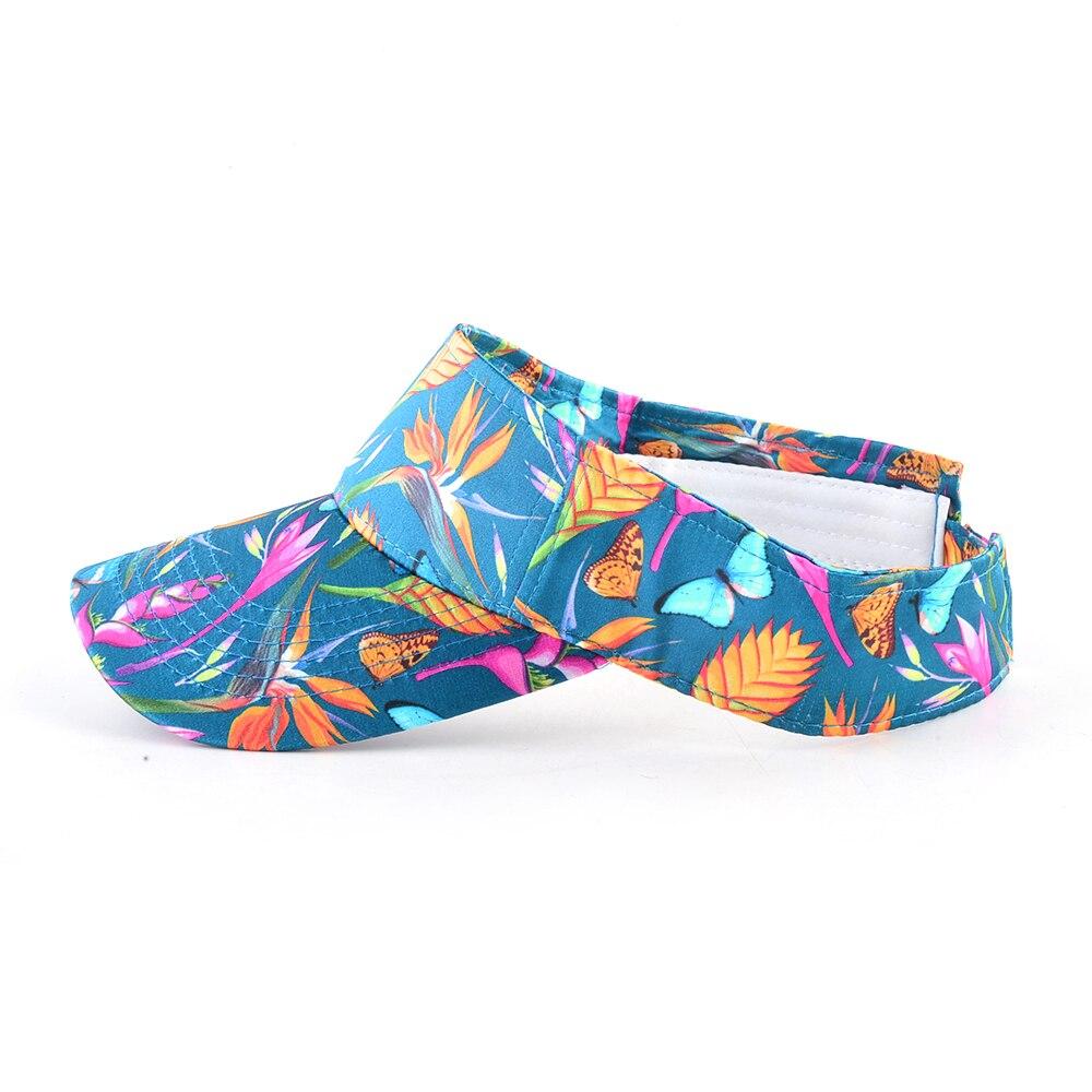 Pălărie de soare în aer liber Bărbați Femei Pălărie de soare goală de vară Casual plajă Casuta de soare cu boruri largi Tipărire la modă Căciuli de protecție solară pentru femei